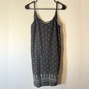 Mossimo Supply Co. Black and White Patterned Dress